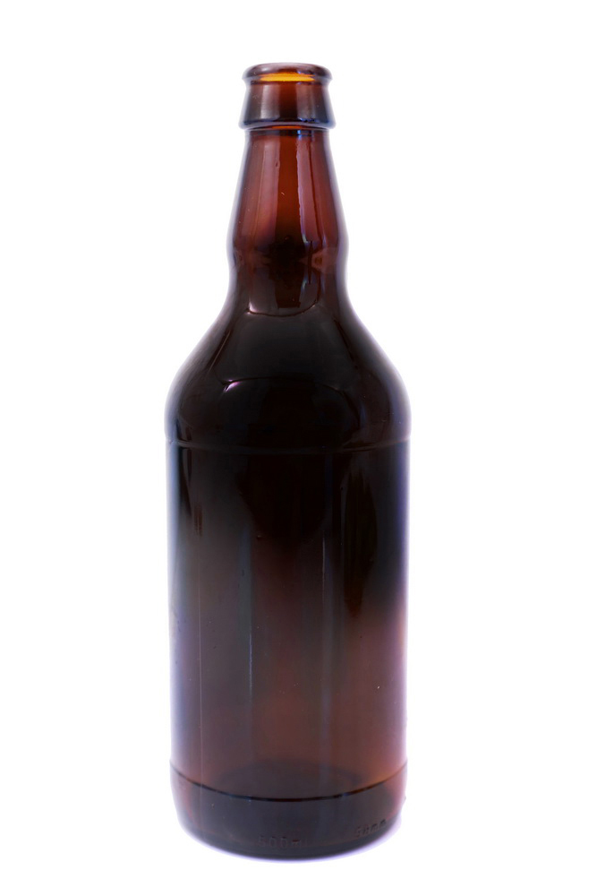 Brun flaska 50cl för kronokapsylyl